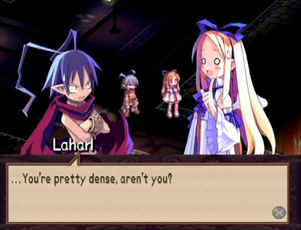 C'est le grand amour entre Laharl et Flonne